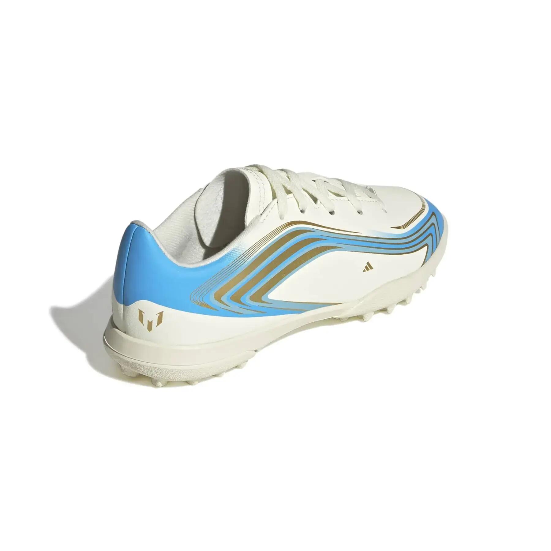 Sapatos de futebol para crianças adidas F50 Messi Club TF 3/7