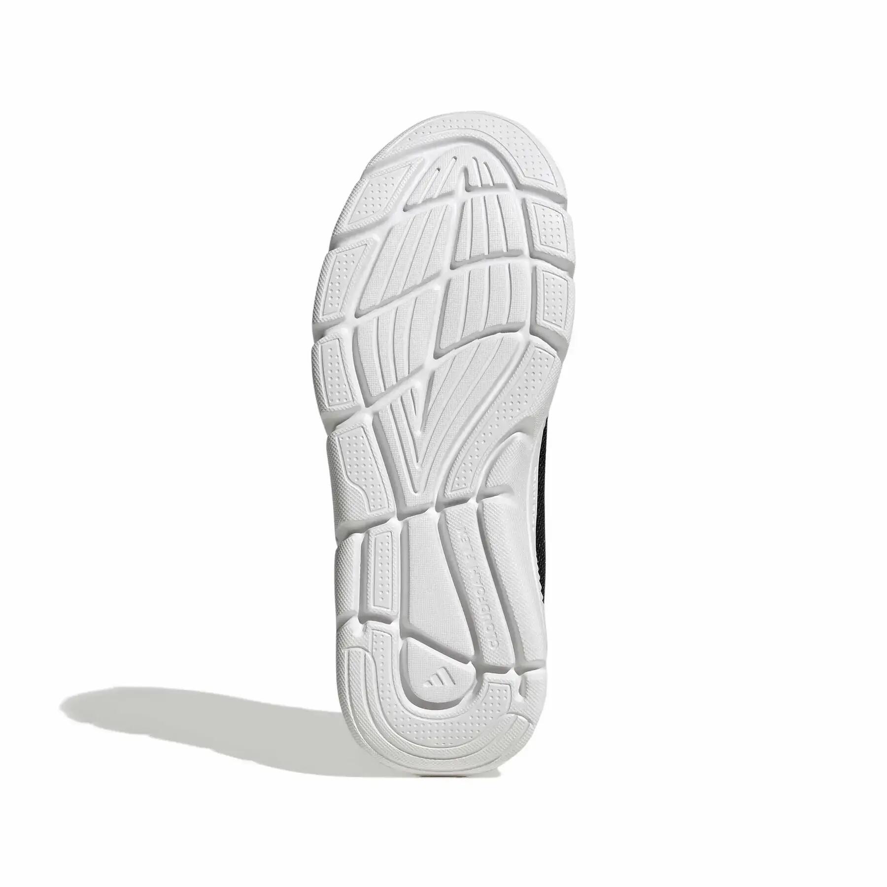 Baskets - Sport - Femme - Adidas Cloudfoam Flex - Noir/Doré 5/7