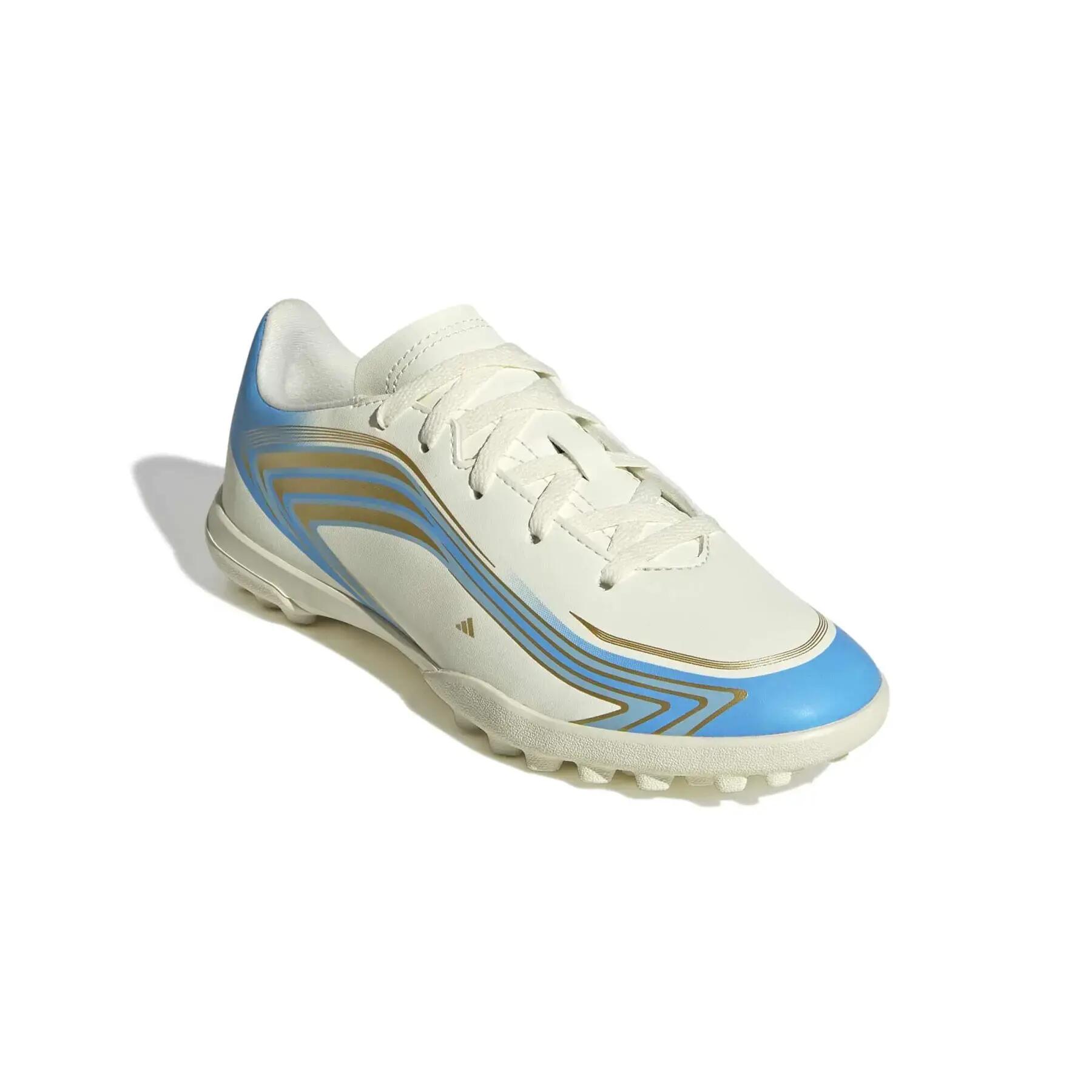 Sapatos de futebol para crianças adidas F50 Messi Club TF 2/7