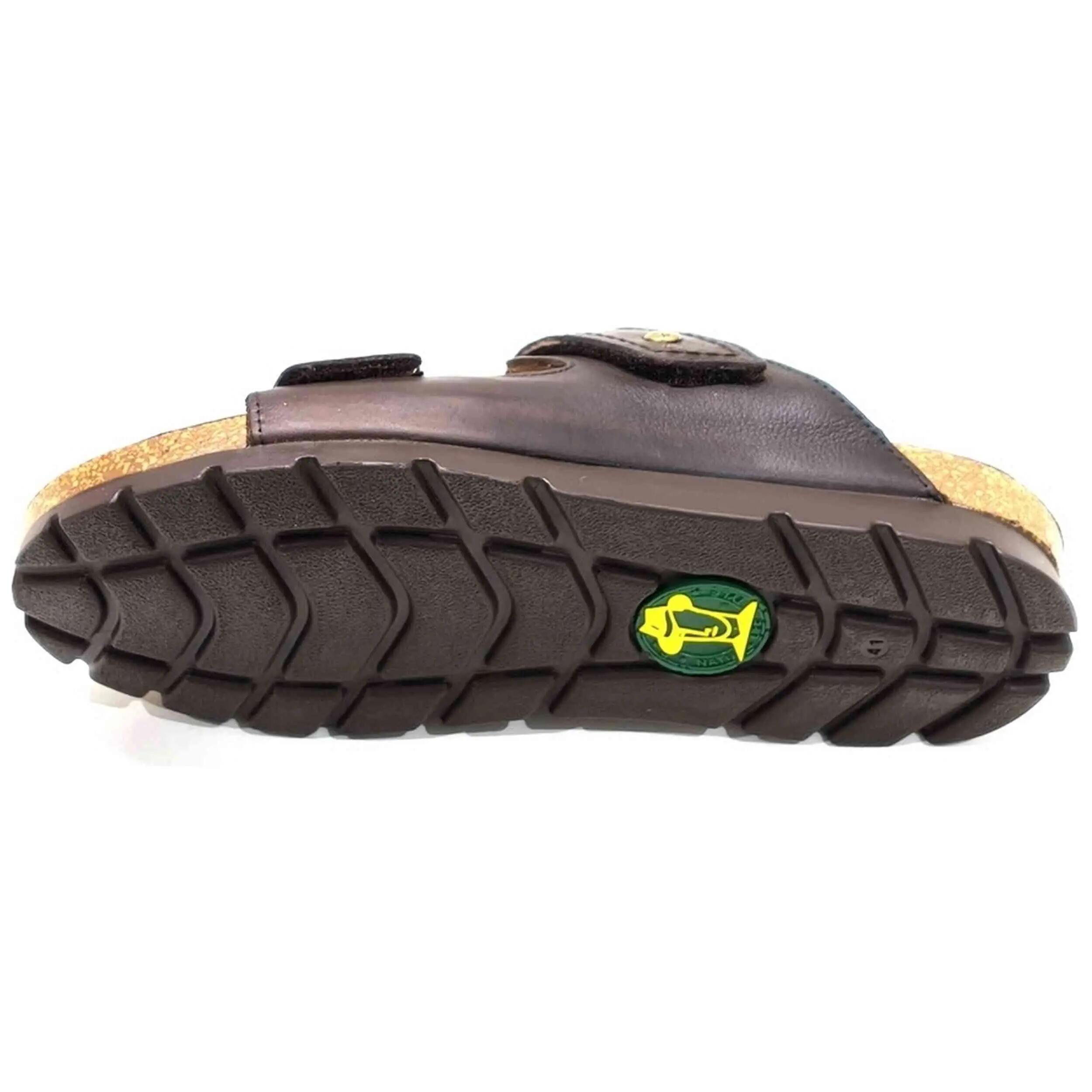 Sandales - Surf - Homme - Plates en cuir - SAULO C2 - Marron 5/5