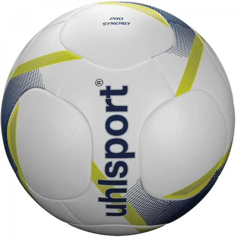 Bal - Voetbal - Classic - Handgenaaid polyvinyl - Fluogeel/Wit 3/3
