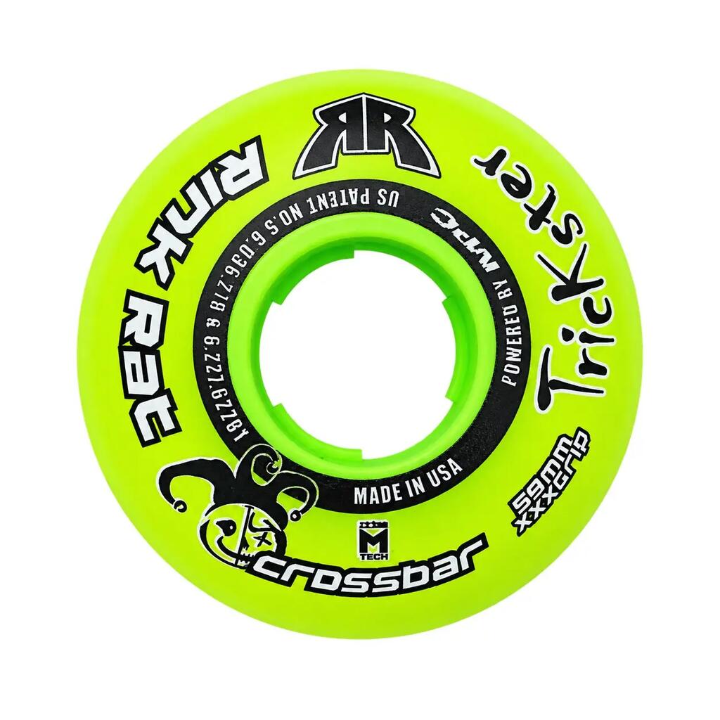 RINK RAT Trickster XXX Crossbar 59mm, GRN/BLK зелени кънки