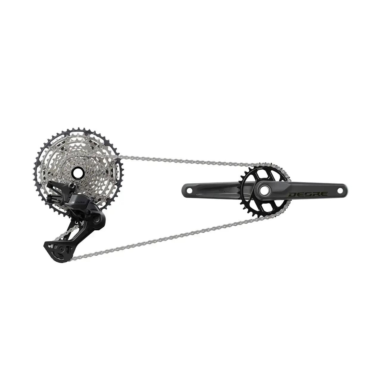 Zestaw korbowy DEORE FC-M6200 12-rzędowy, 30 zębów, 170 mm 4/4