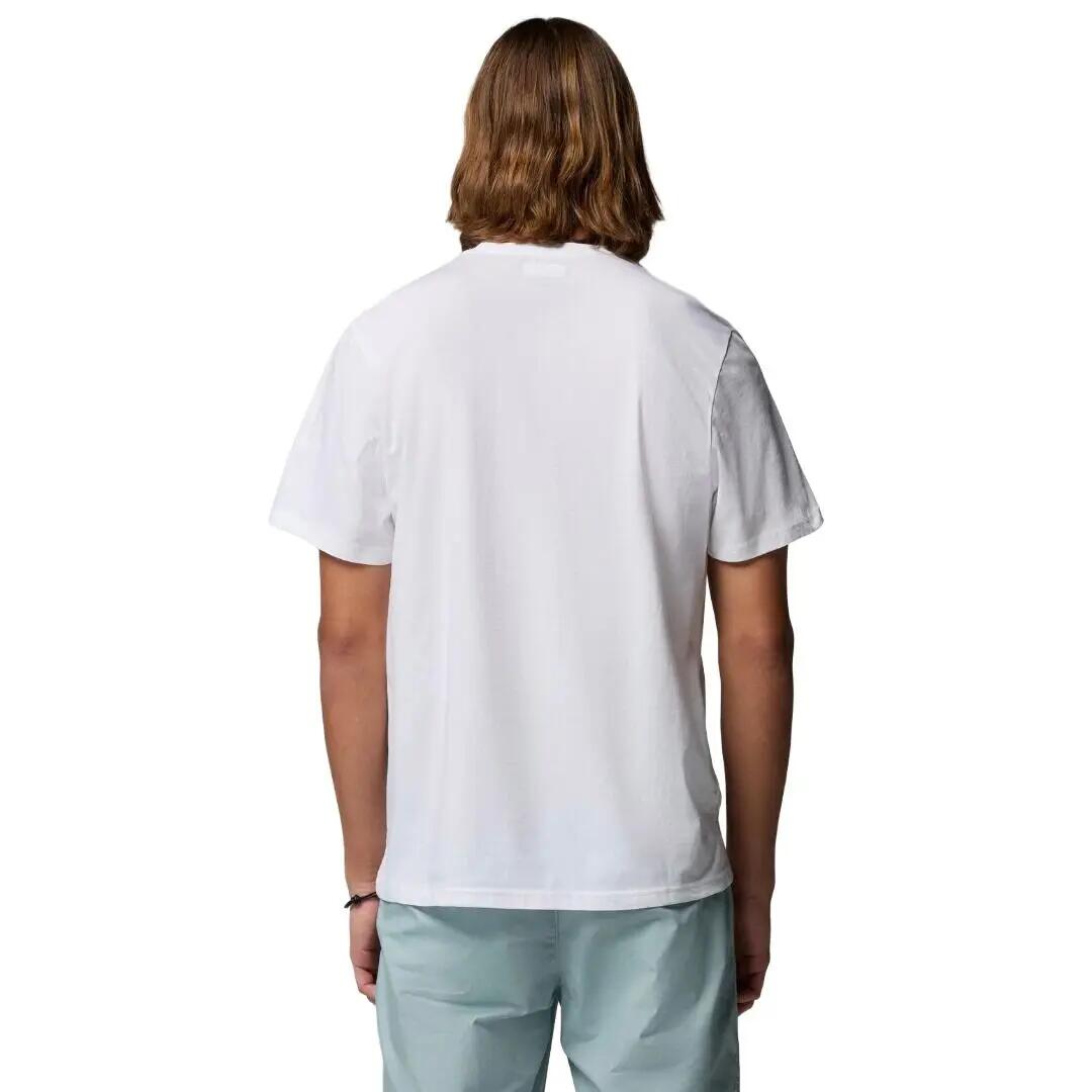 Camiseta Blanca Columbia CSC Basic Logo™ White de Algodón Orgánico 2/4