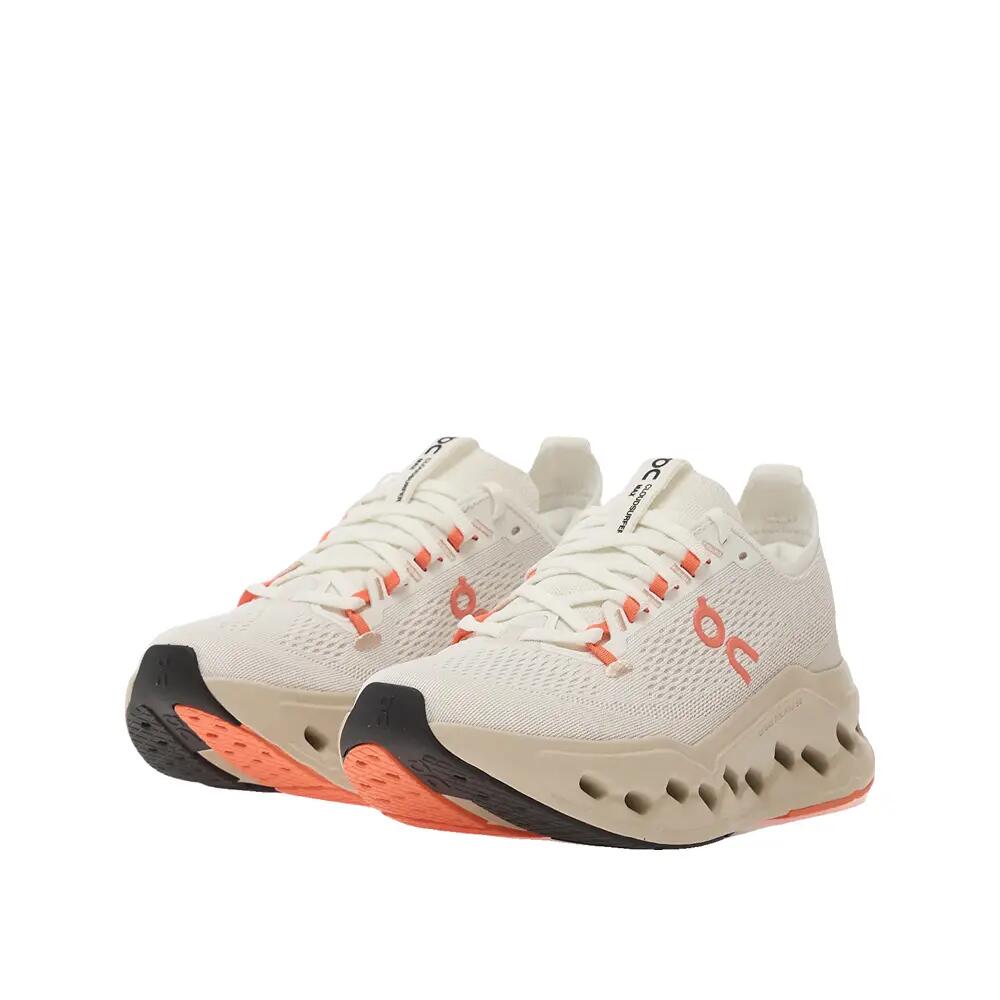 Zapatillas - running - mujer - Cloudsurfer Max - ivory/salmon 5/6