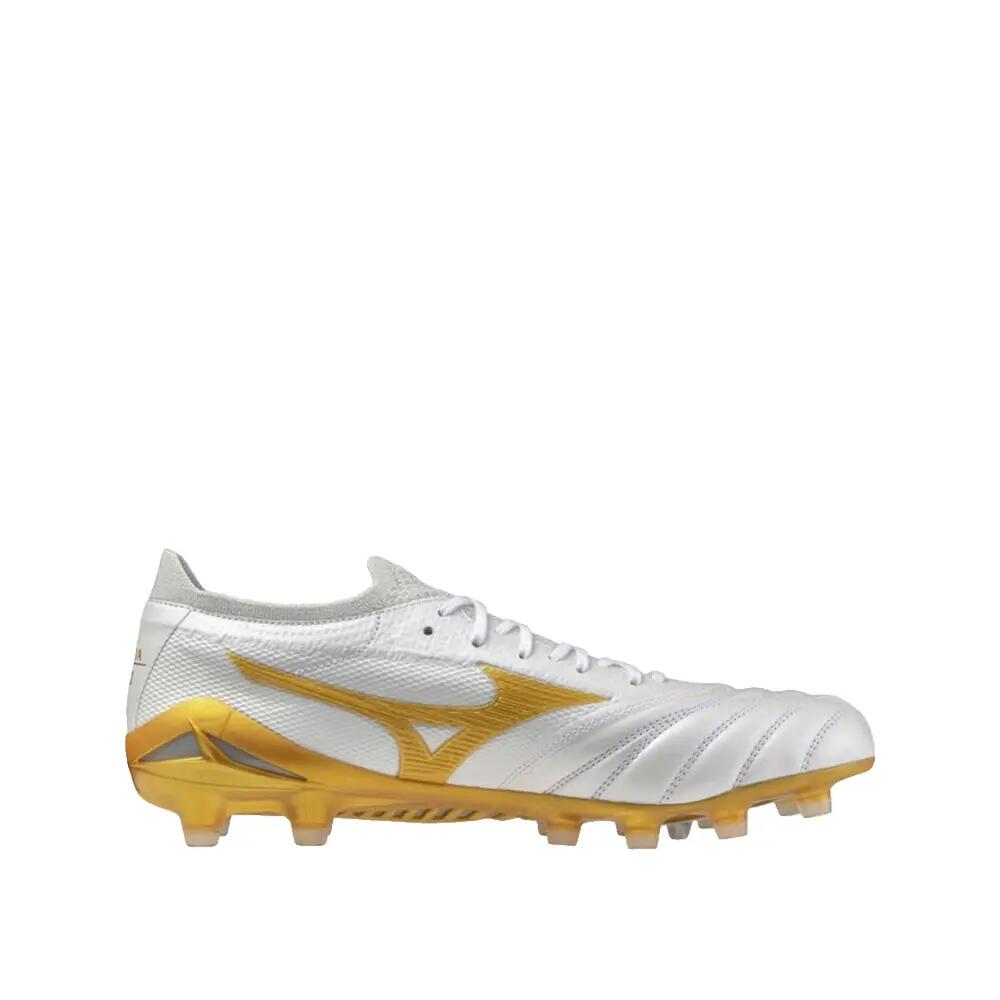 Buty do piłki nożnej Mizuno Morelia Neo IV Beta Japonia Biały/Złoty/Szary 2/7