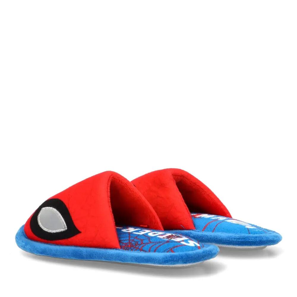 Zapatillas de Casa Abiertas Infantil Spider-Man de Poliéster Antideslizantes 5/6