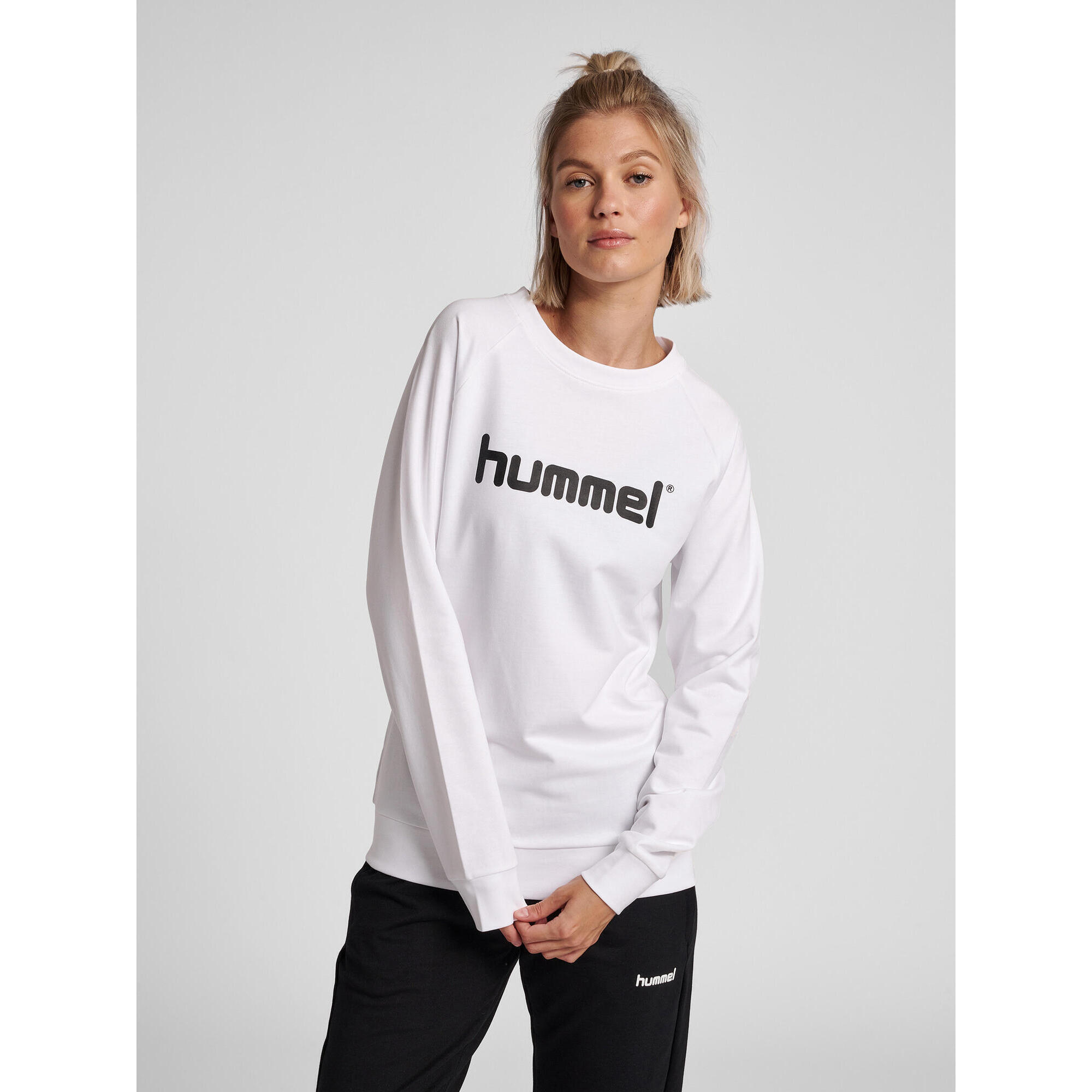 HUMMEL Felpa da donna Hummel Cotton Logo