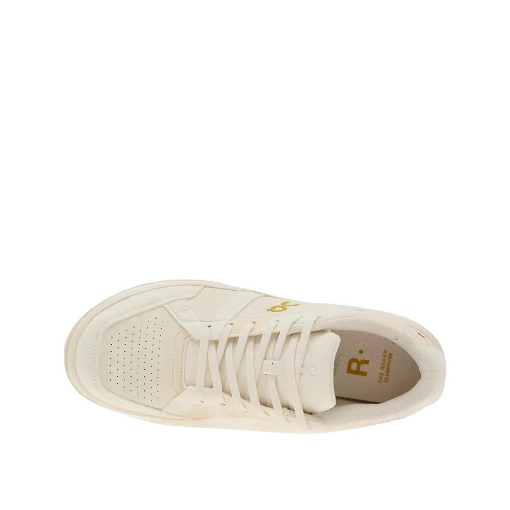 Zapatillas On Running Roger Clubhouse Ace Color Marfil/Cebada 3/6