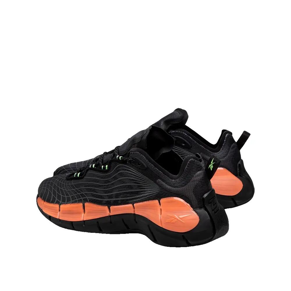 Reebok Zig Kinetica II Zwart/Oranje/Groen 4/4
