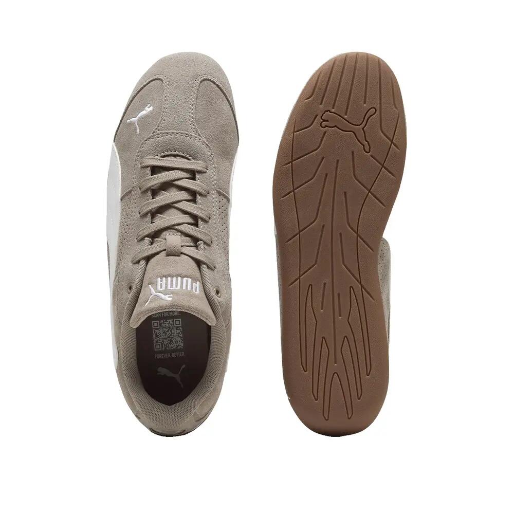 Baskets basses - Sport - Femme - Croûte de cuir - Puma REPLICATCH SD - Gris 5/6