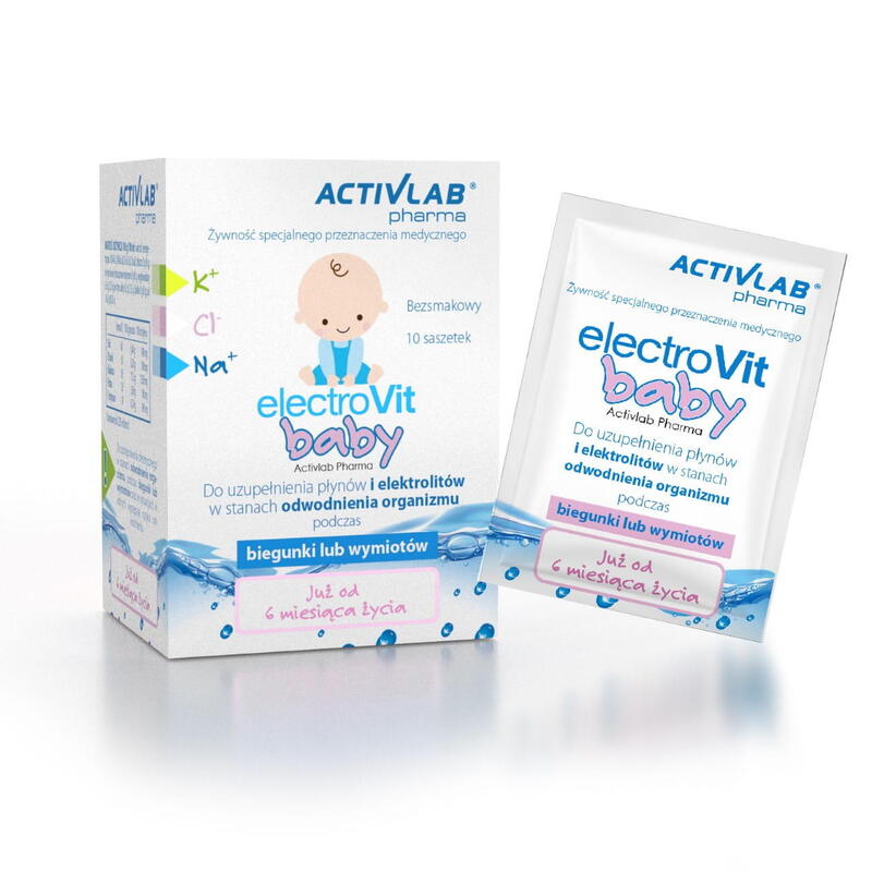 Elektrolity dla dzieci ElectroVit Baby PURE Activlab Pharma