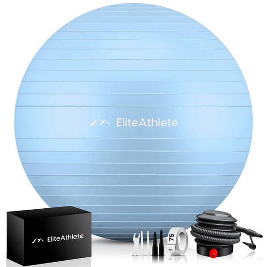 EliteAthlete® Gymnastikball - Sitzball - 55cm