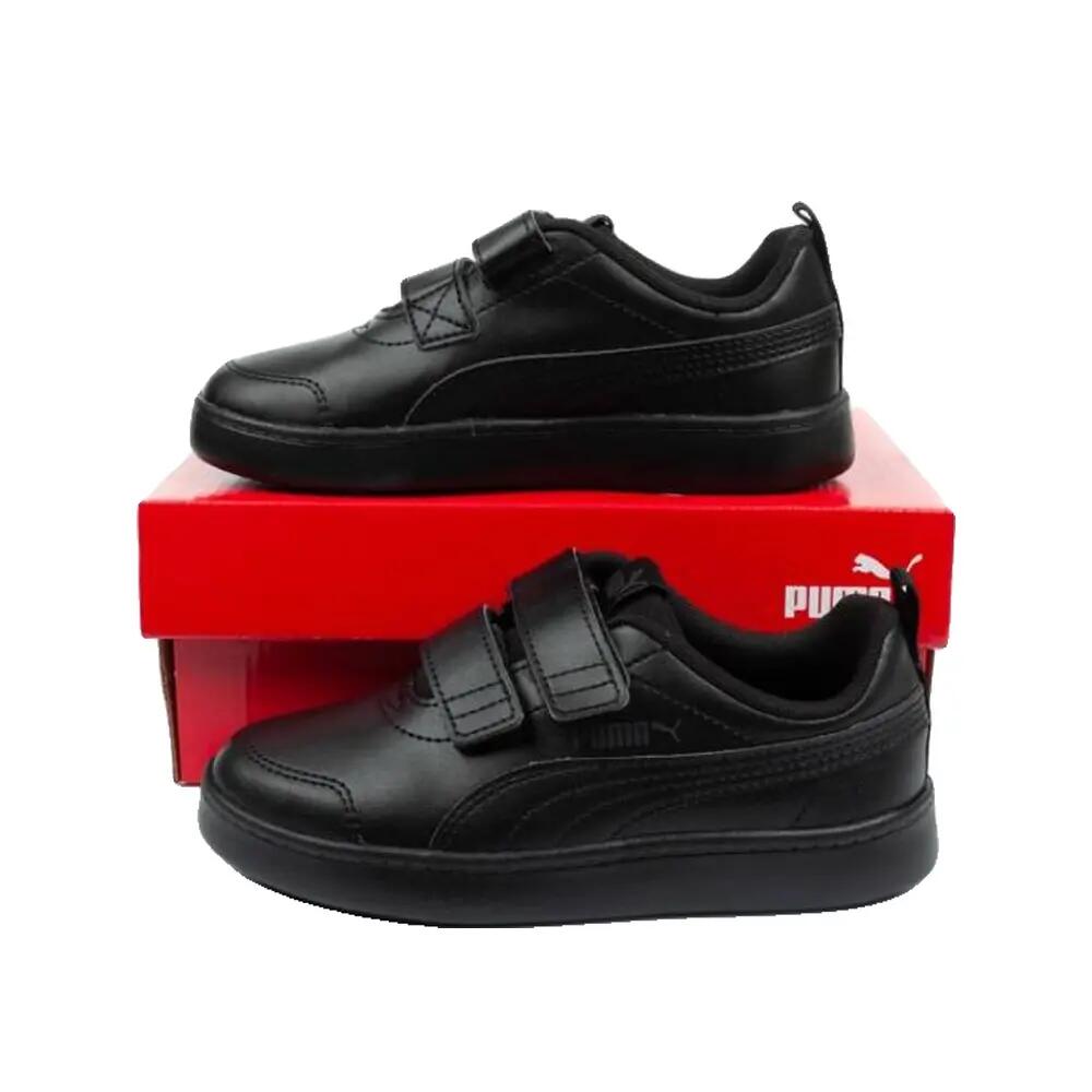 Puma Courtflex v2 V scarpe infantili in pelle sintetica 10/10