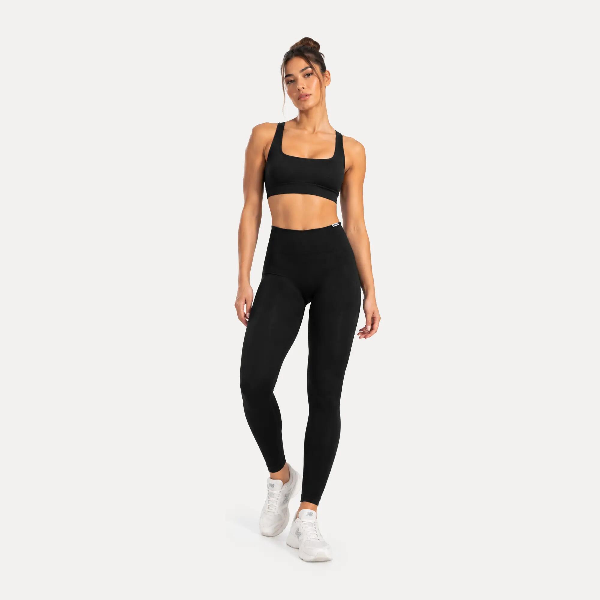 DamenLeggingsInfinite Batik ScrunchSchwarz 3/6