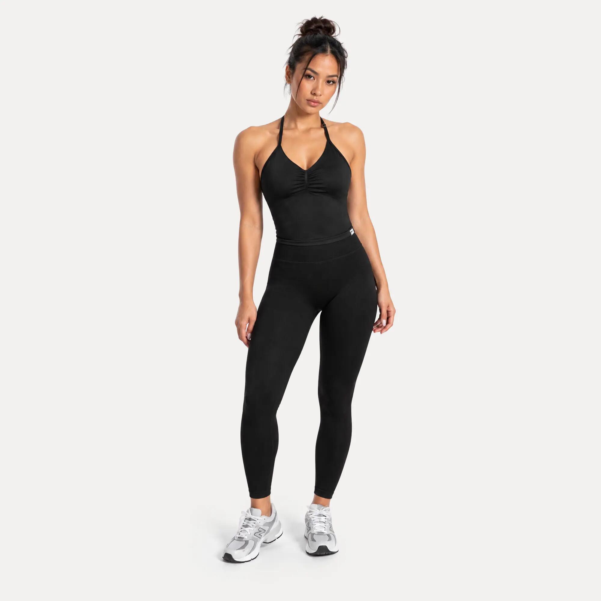 Damen Crop Top Malena Schwarz 3/6