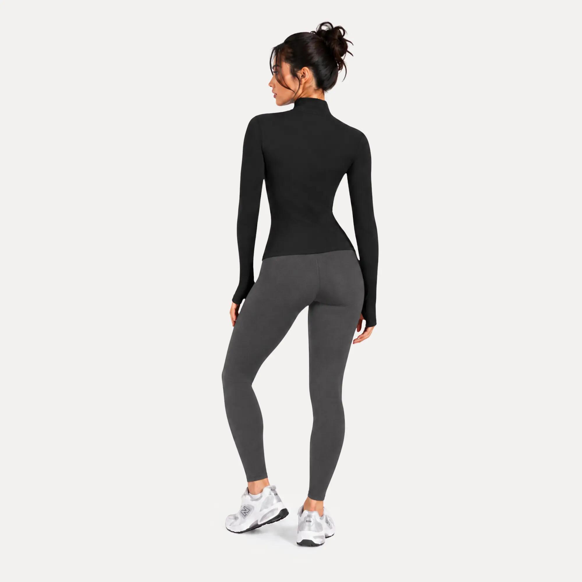 Damen Trainingsjacke Kenna Schwarz 4/6