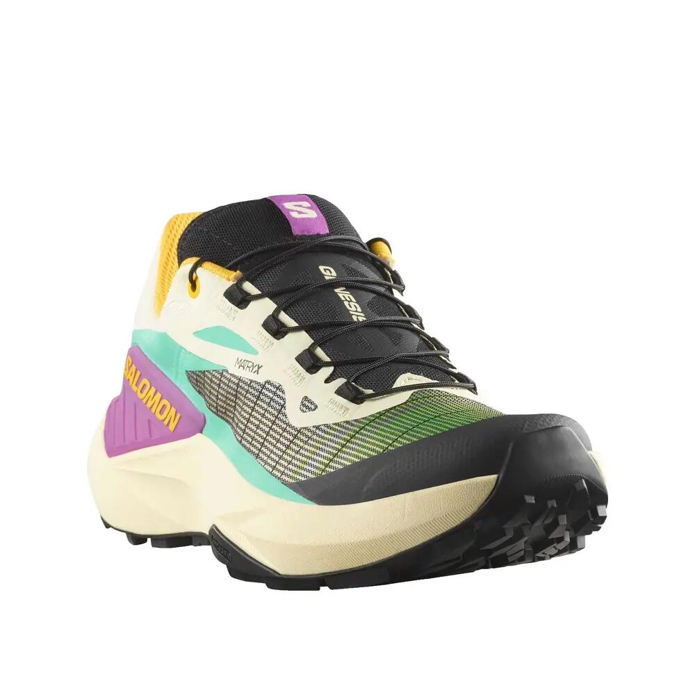Zapatillas de trail Salomon Genesis Amarillo/Negro/Willow 5/7
