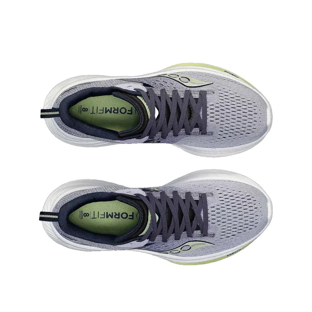 Zapatillas - Running - Mujer - Ride 17 - Violeta/Blanco/Amarillo 3/4