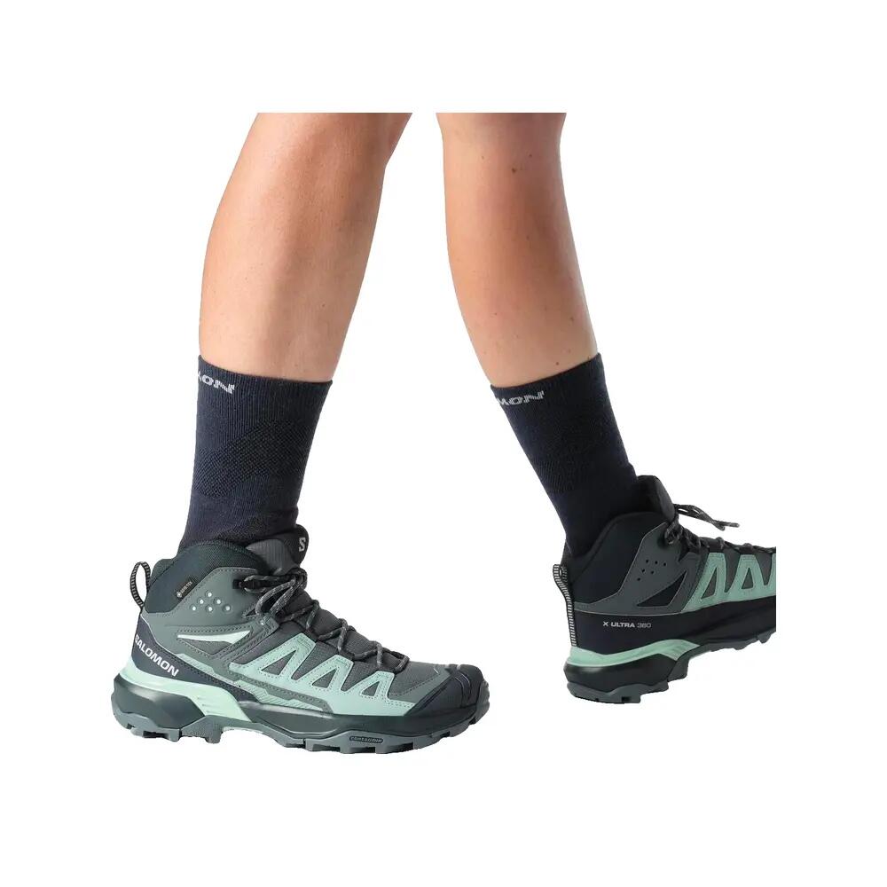 botas - senderismo - mujer - impermeables, contagrip - x ultra 360 - gris 5/6