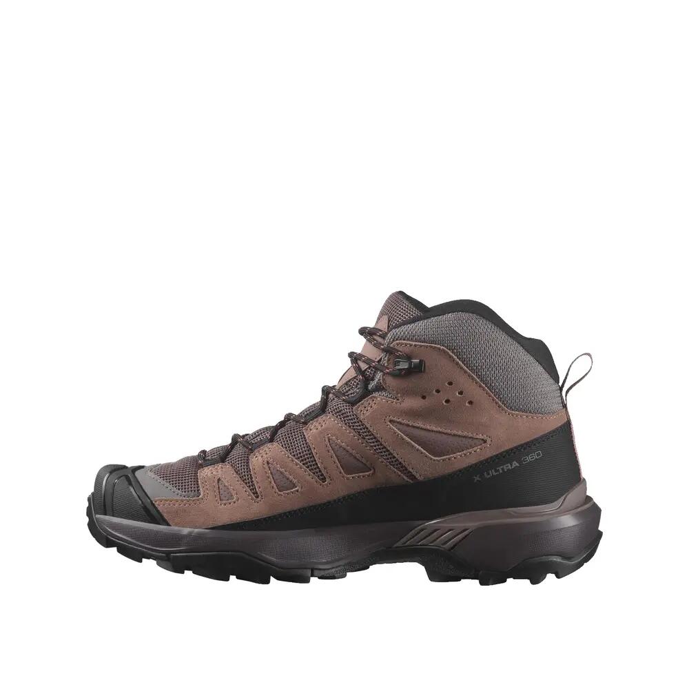 Wanderschuhe Salomon X Ultra 360 LTR Mid GTX Braun/Schwarz 7/8
