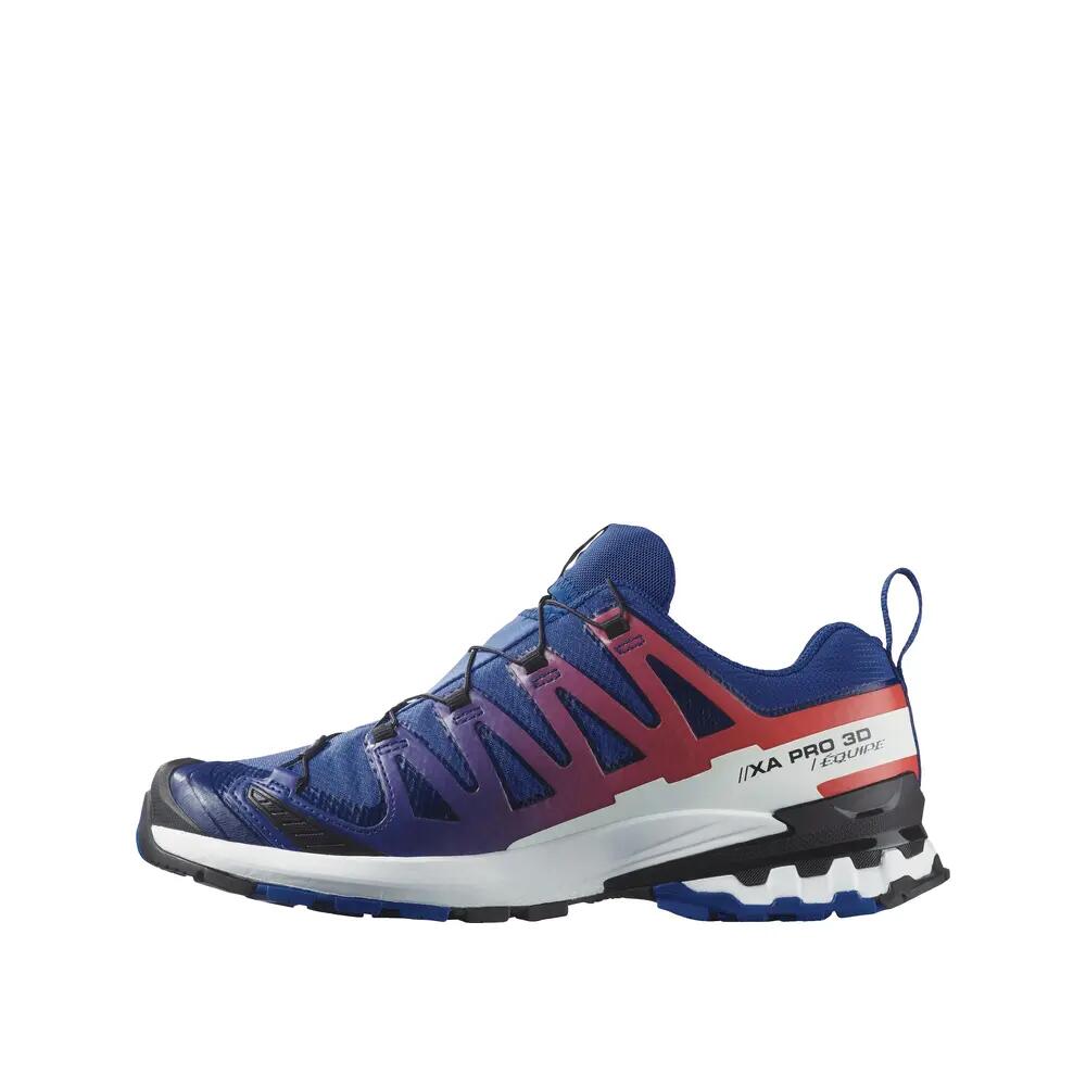 Wandern - schuhe - wasserdicht - xa pro gtx - blau/weiß/rot 7/9