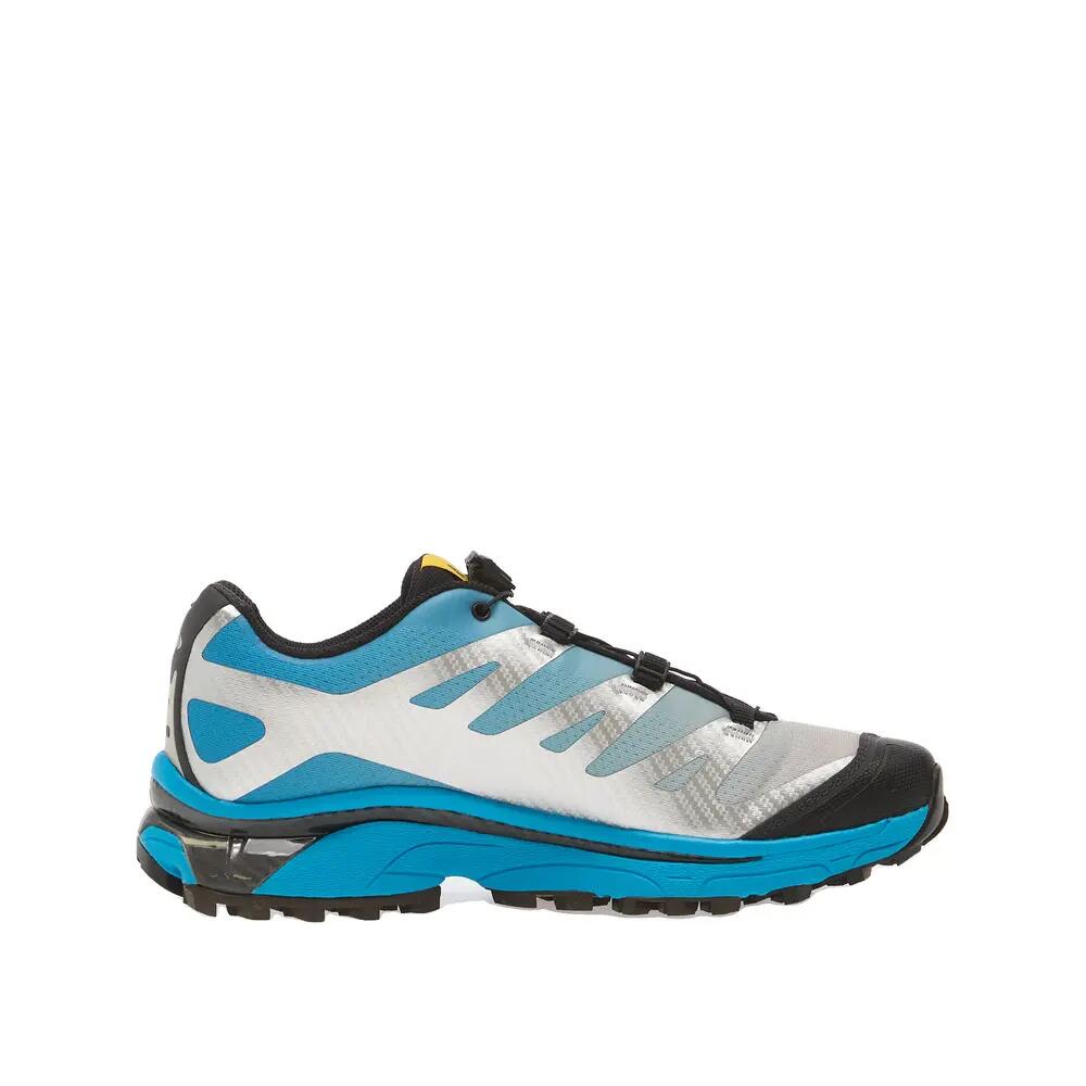 Trail-Schuhe Salomon XT-4 Silber/Schwarz/Blau Transcend 8/10