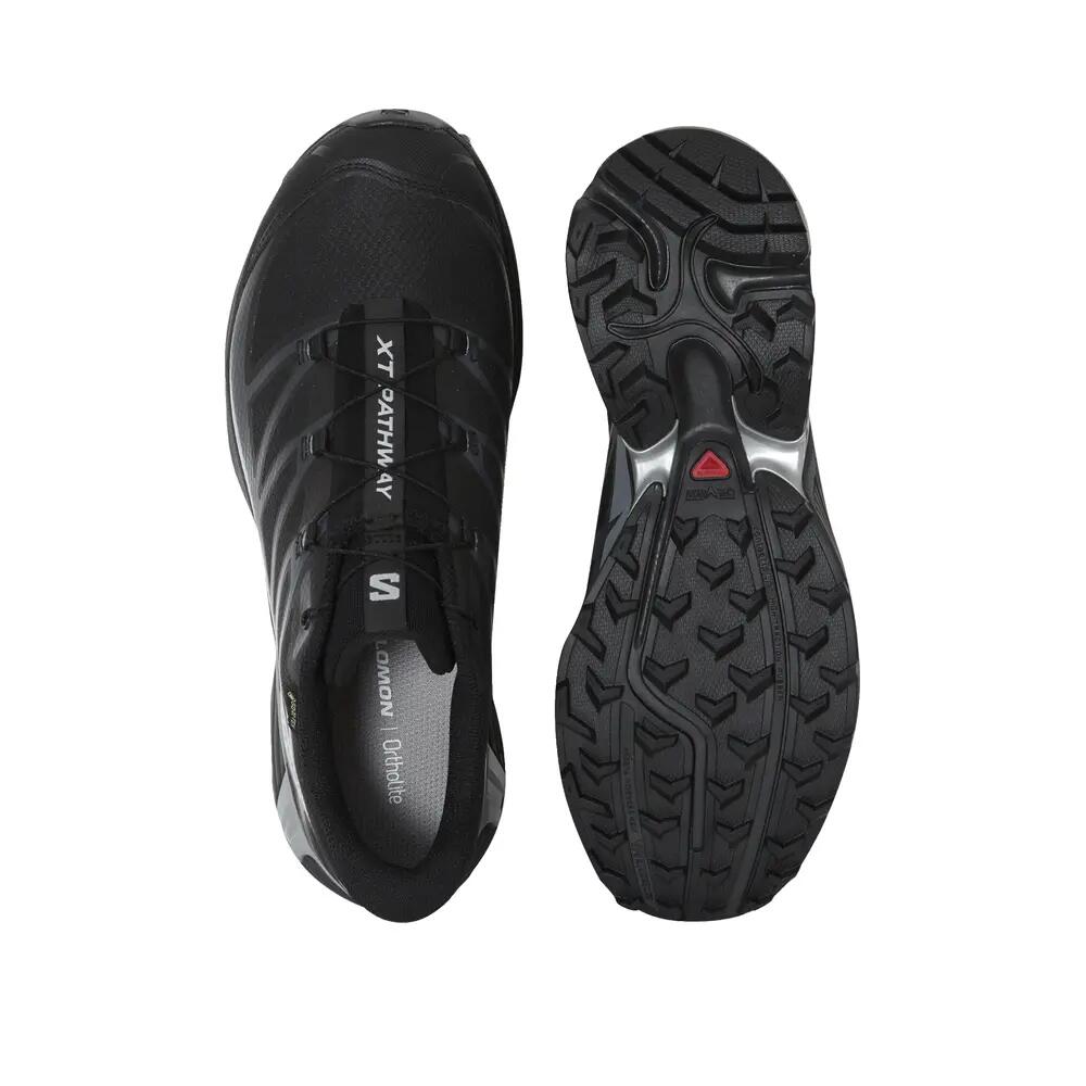 Trail-Schuhe Salomon XT-PATHWAY GTX Schwarz 4/6