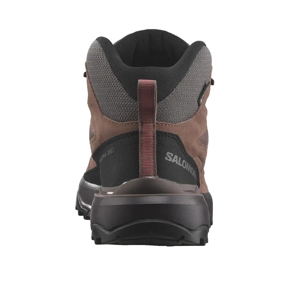 Wanderschuhe Salomon X Ultra 360 LTR Mid GTX Braun/Schwarz 5/8