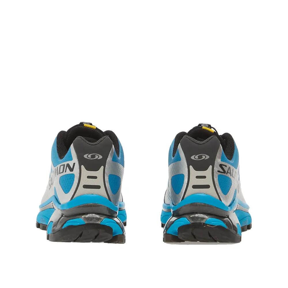 Trail-Schuhe Salomon XT-4 Silber/Schwarz/Blau Transcend 4/10