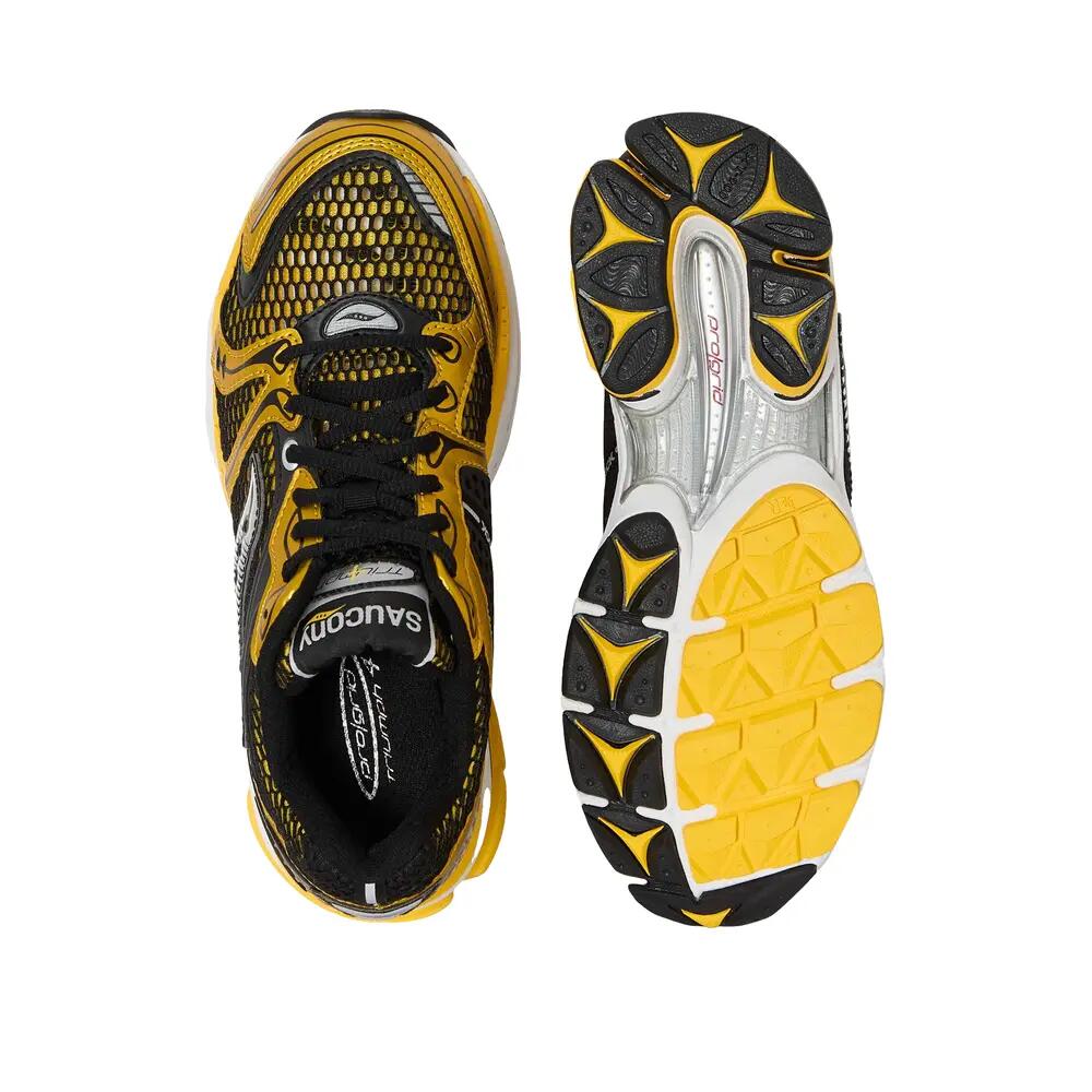 Buty do biegania Saucony ProGrid Triumph 4 Żółte 4/10