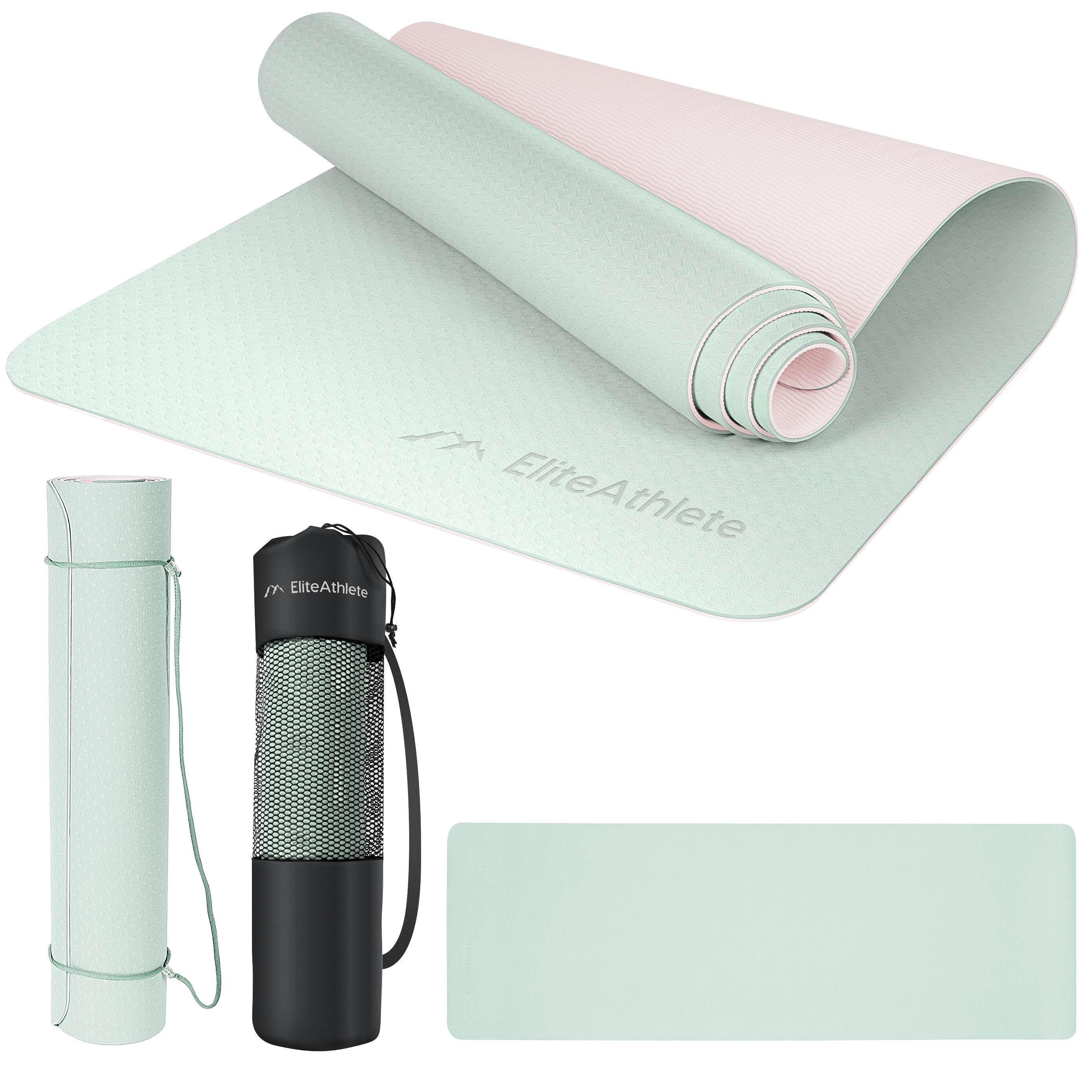 ELITE ATHLETE EliteAthlete® Yogamat - Fitness Mat - Sport Mat