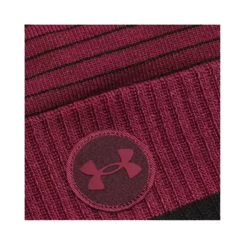 Bonnet Under Armour Halftime Fleece bordo 3/3