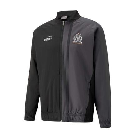 Veste De Survêtement Motif/style OM PREMATCH Homme (Noir)
