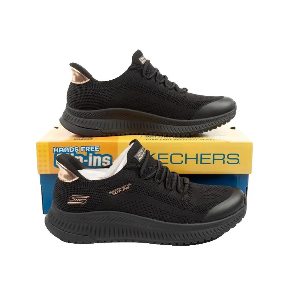 Scarpe da uomo Skechers Bobs squad nere. 9/9