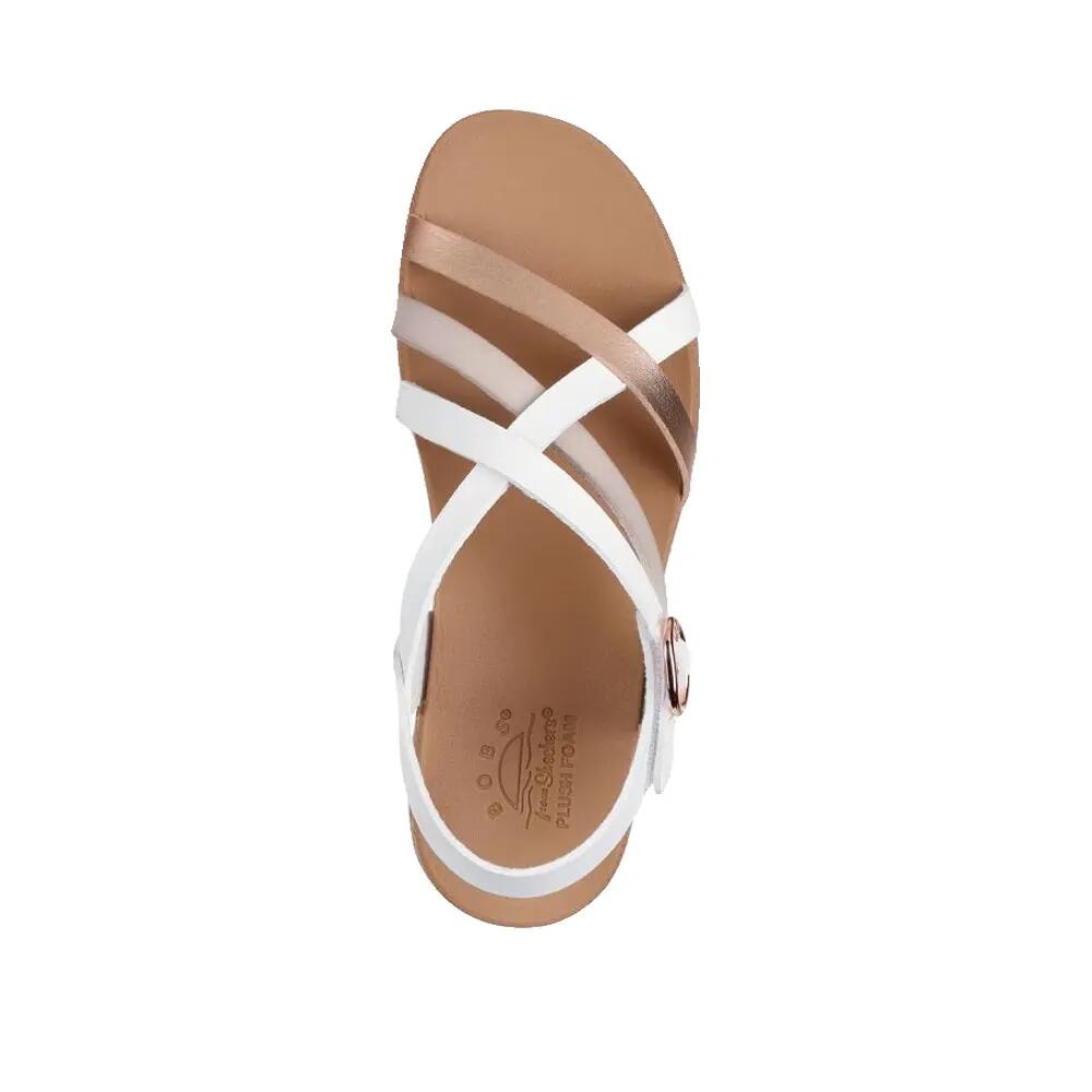 Chinelos Skechers Desert Kiss Low - Pe, Branco, Mulheres 8/10