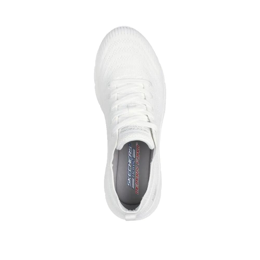 SKECHERS BOBS B FLEX LO-GRACEFUL STRIDE Sneakers Damen white 117591 WHT 9/10