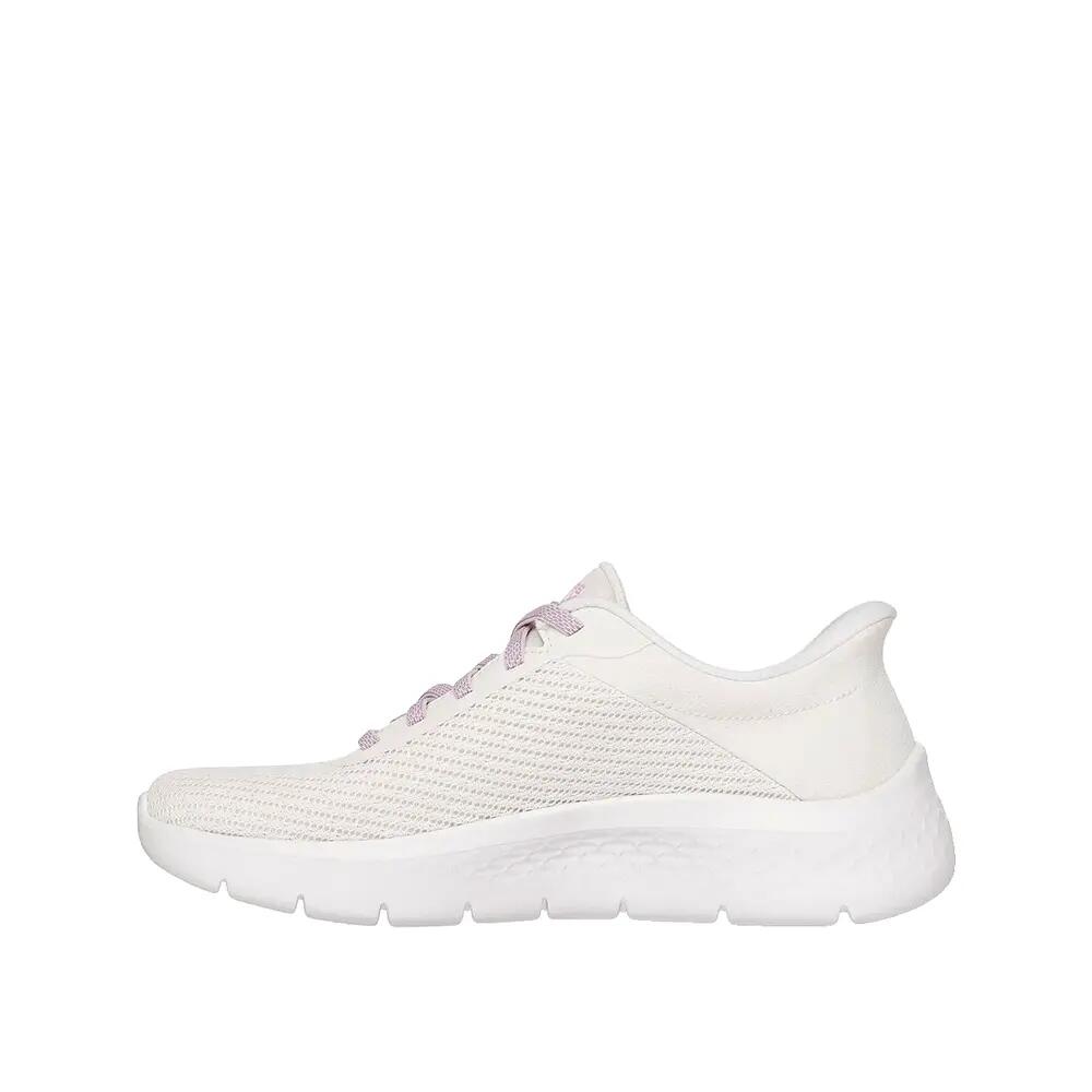 Chaussures Skechers Go Walk Flex Carla Blanc 3/4