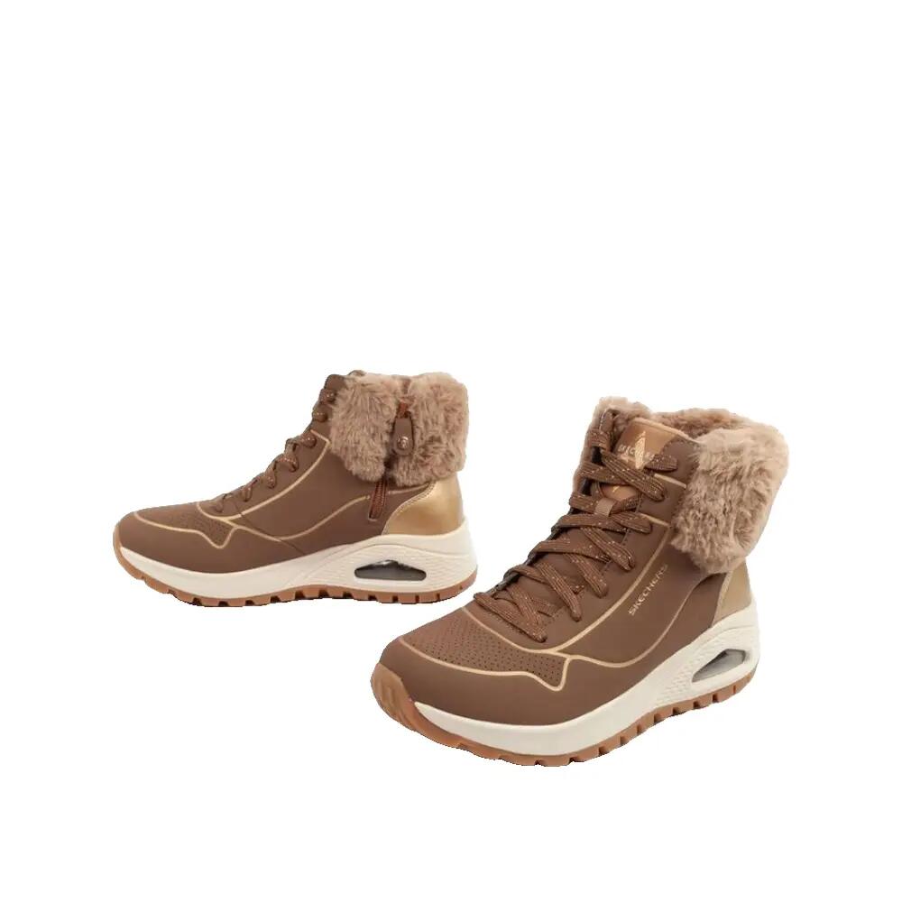 Baskets Skechers UNO RUGGED - FALL SHIMMER Marron 9/10