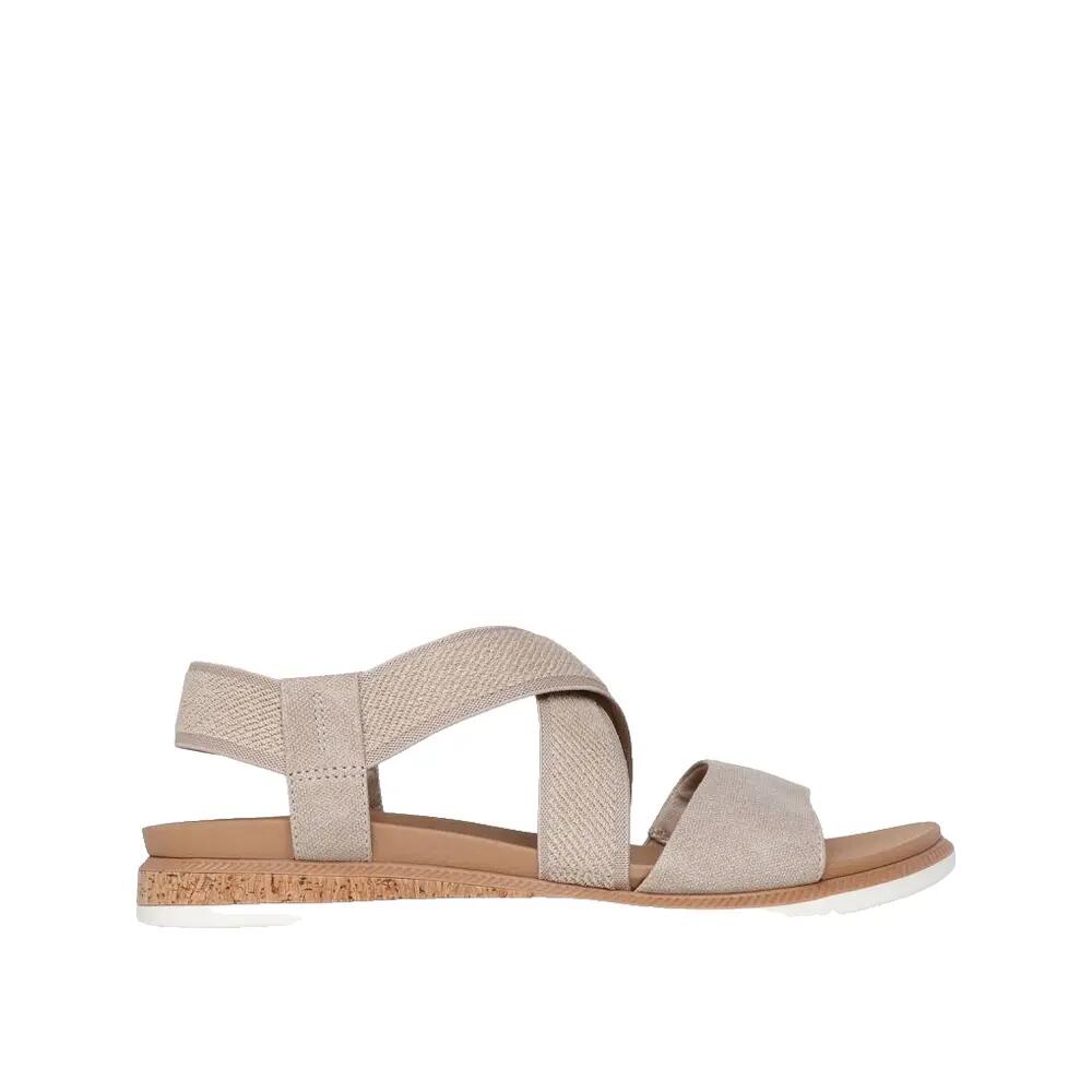 Sandalias Planas Mujer Skechers  Marrón 9/10