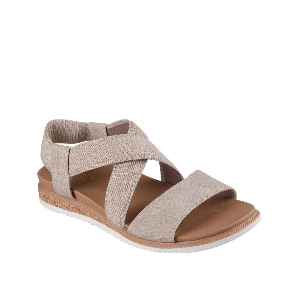 Sandalias Planas Mujer Skechers  Marrón 6/10