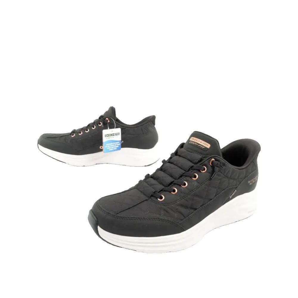 Skechers Contour Foam Schuhe Schwarz/Roségold 8/10