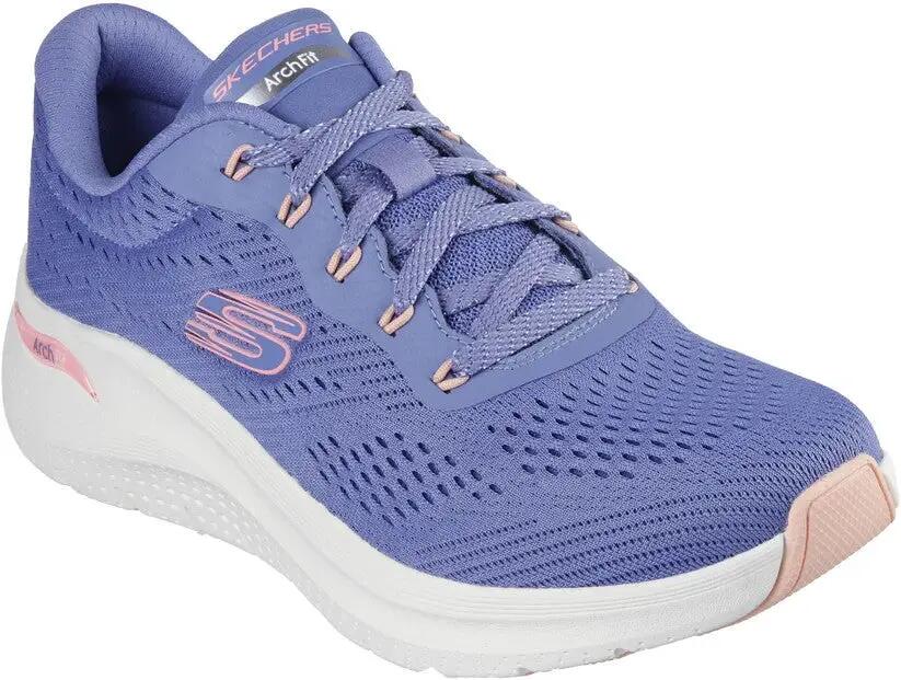 Baskets Skechers Arch Fit 2.0 Big League mesh vegan morado 3/5