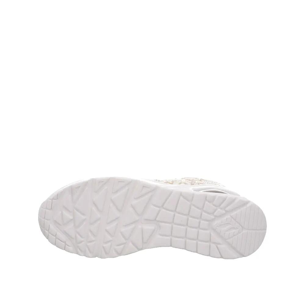 Skechers Damen Schnürschuh Uno-Goldcrown in weiss 6/8