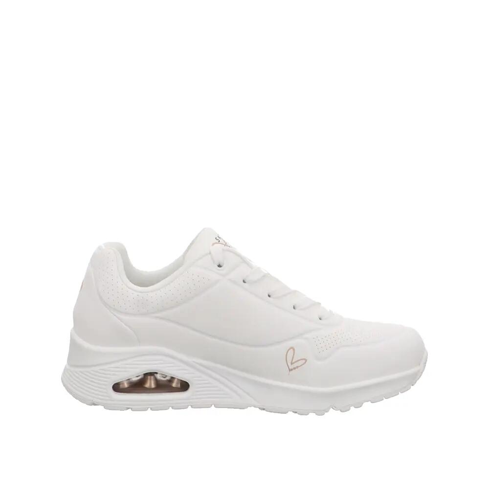 Skechers Damen Schnürschuh Uno-Goldcrown in weiss 4/8