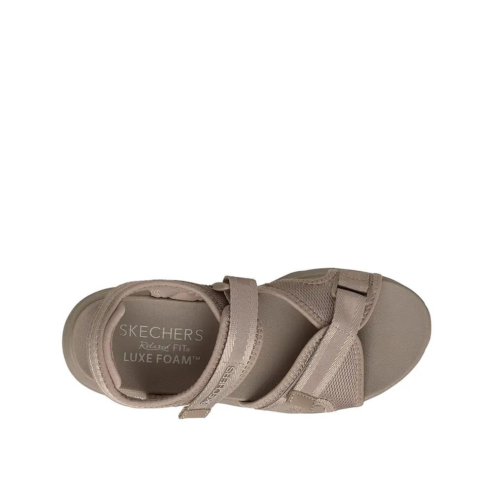 Sandalias Planas Mujer Skechers  Marrón 4/5
