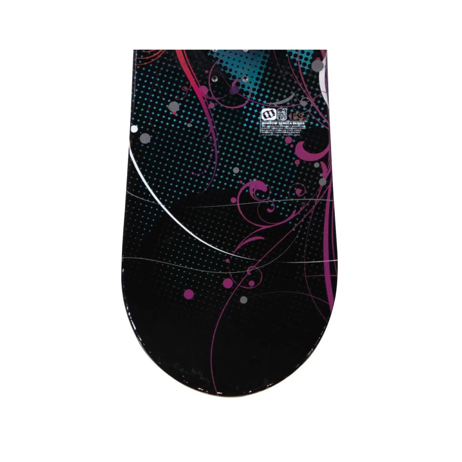RECONDITIONNE - Snowboard Morrow Seneca + Fixations Coque 4/4