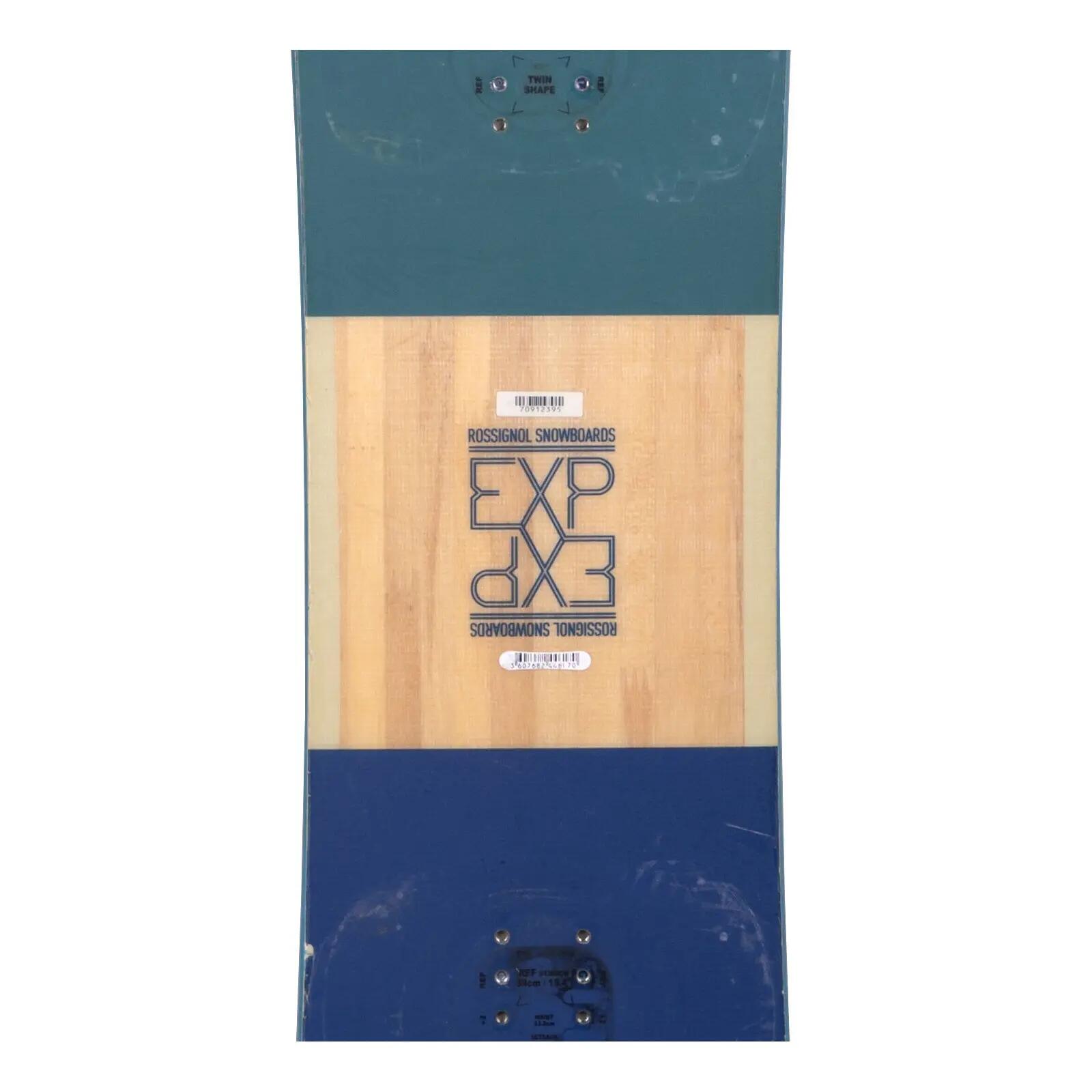 RECONDITIONNE - Snowboard Junior Rossignol Exp + Fixations Coque 3/4