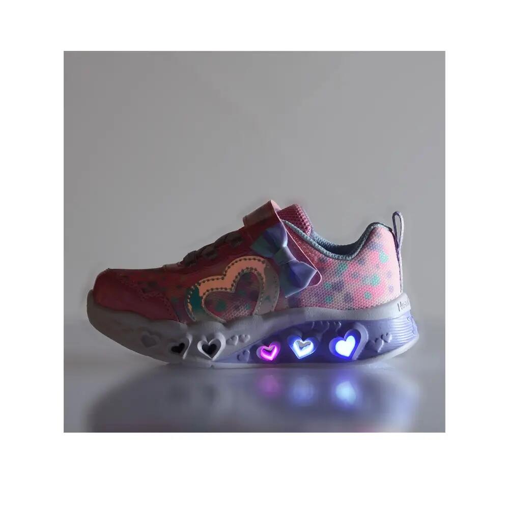 Sneaker Bambino   Flutter heart rosa 302691N PKLV 6/6