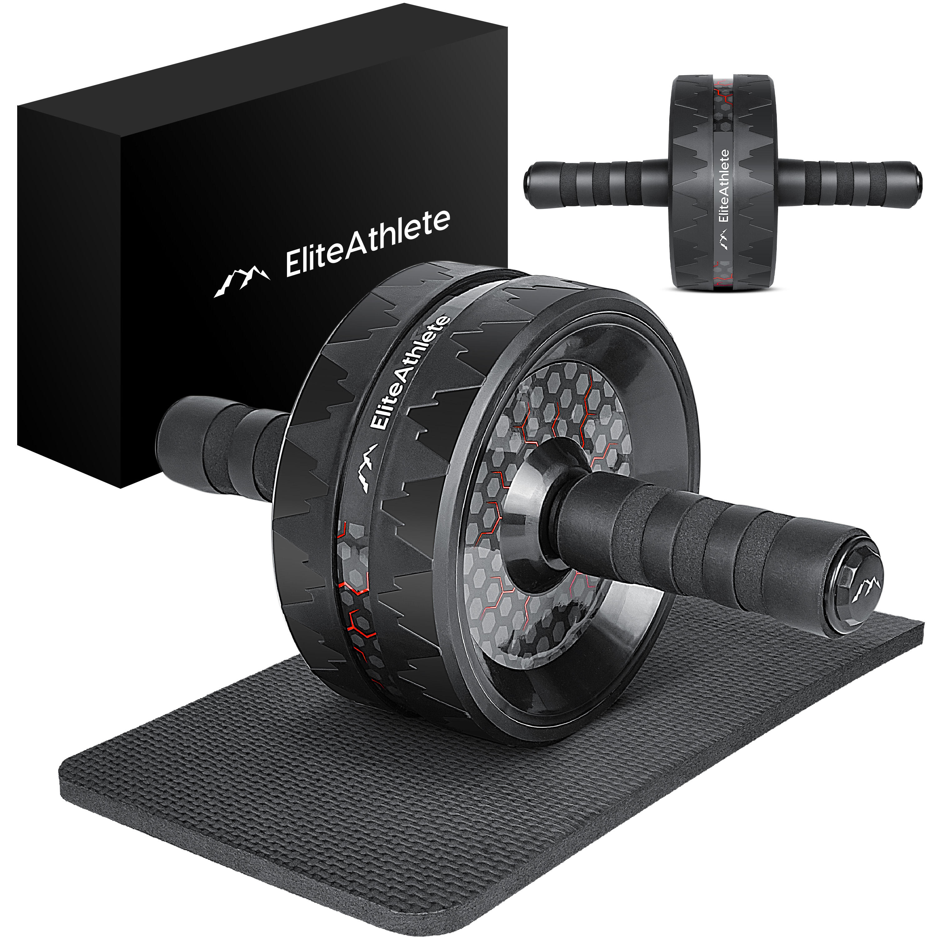 Ruota Addominali - AB Roller - Perfetto per Fitness Home Gym - EliteAthlete® |  Elite Athlete